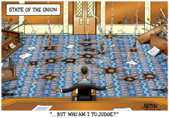 PRESIDENT OBAMA STATE OF THE UNION ADDRESS EMULATES POPE FRANCIS by R.J. Matson