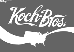 KOCH BROS by Bill Day