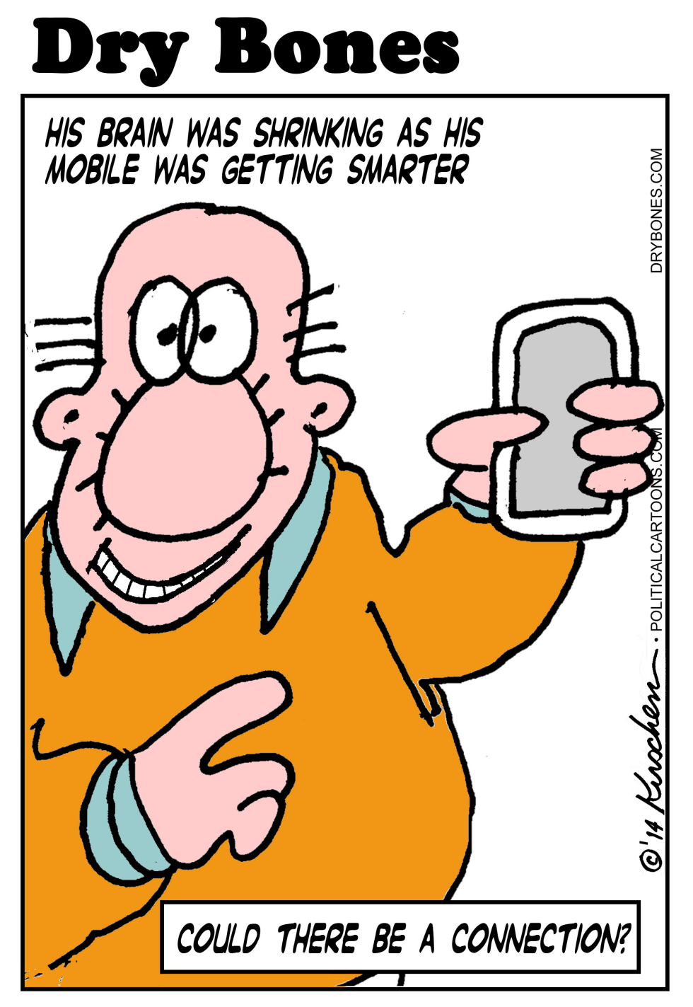 His Brain