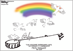 PETE SEEGER by Bill Day