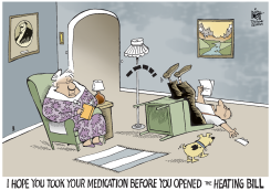 HEATING BILL SHOCK,  by Randy Bish