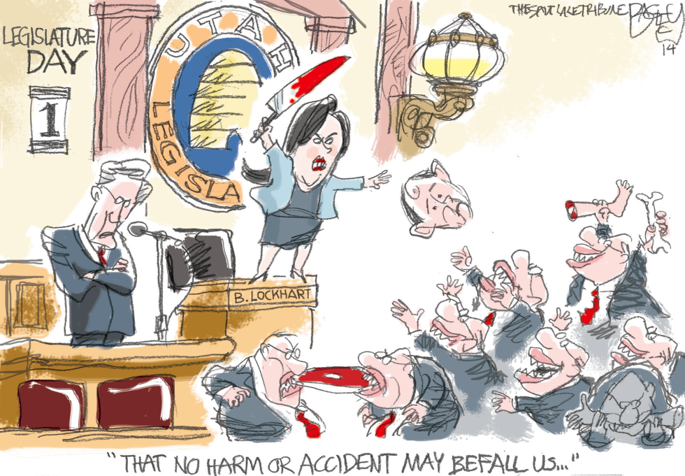  LOCAL RED MEAT UTAH by Pat Bagley