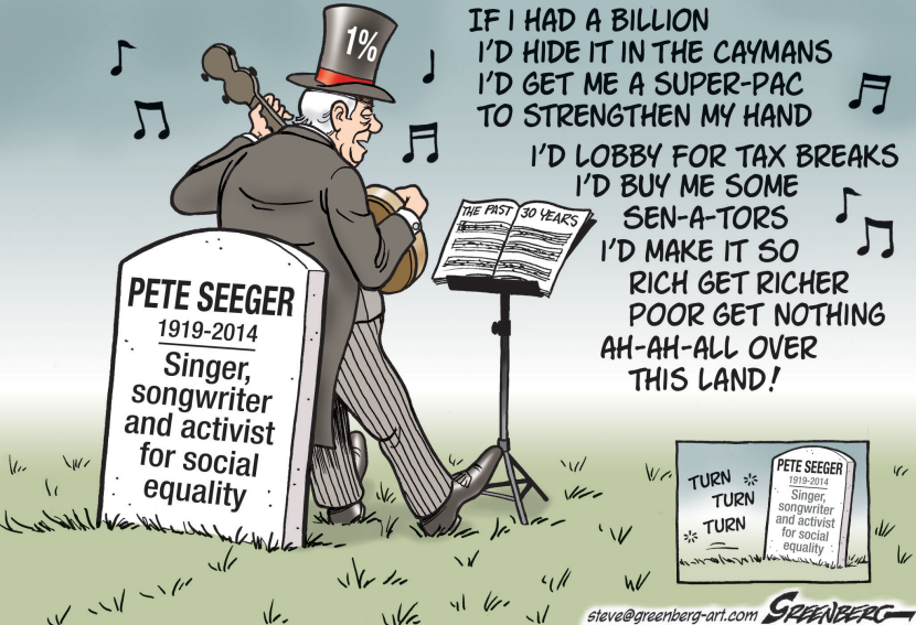 Seeger legacy irony