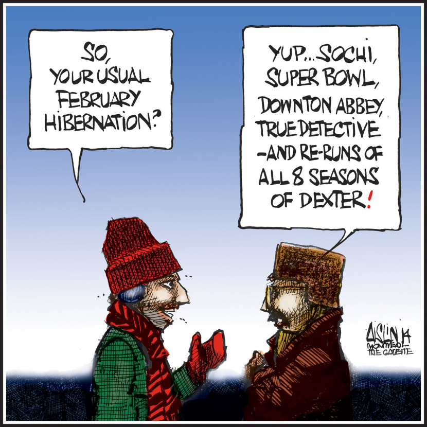 February hibernation…