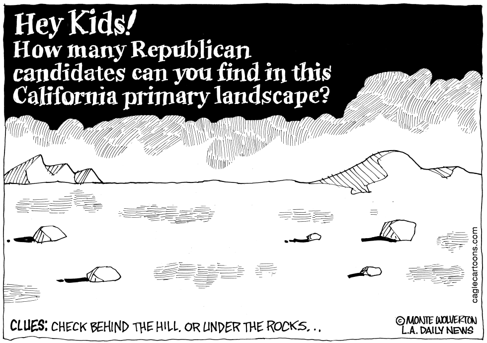 LOCAL-CA Few GOP Candidates