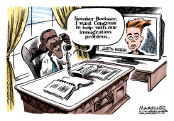 JUSTIN BIEBER AND DEPORTATION by Jimmy Margulies