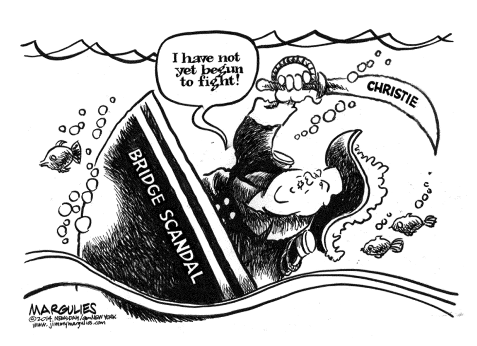 Christie fights back