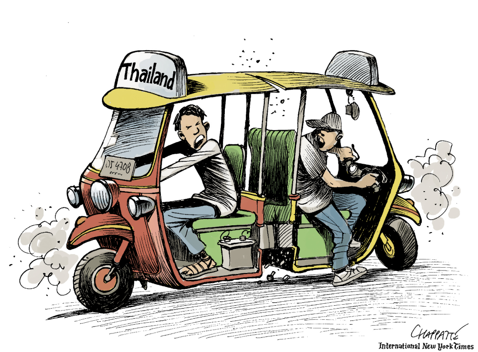  IRRECONCILIABLE THAILAND by Patrick Chappatte