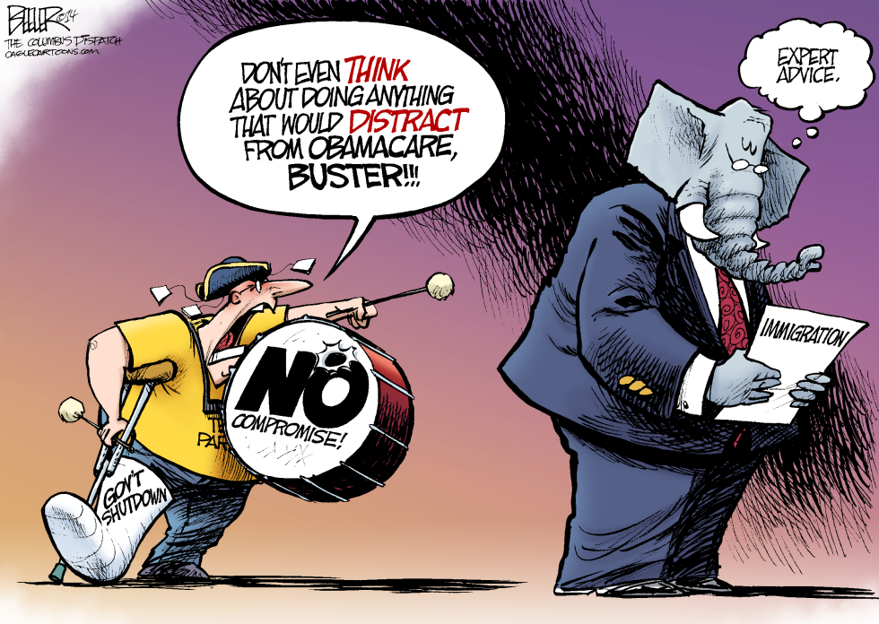  DISTRACTION by Nate Beeler