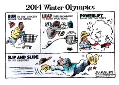 2014 WINTER OLYMPICS by Jimmy Margulies