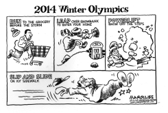 2014 WINTER OLYMPICS by Jimmy Margulies