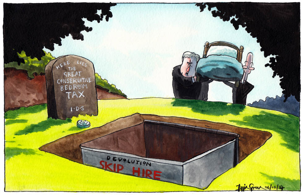 SCOTTISH CROSS PARTY NO TO BEDROOM TAX