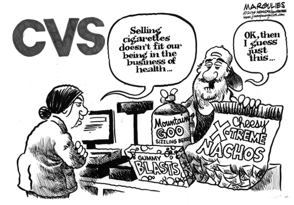 CVS stops selling tobacco products