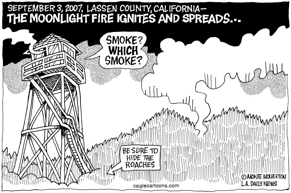 LOCAL-CA Moonlight Fire Smoke