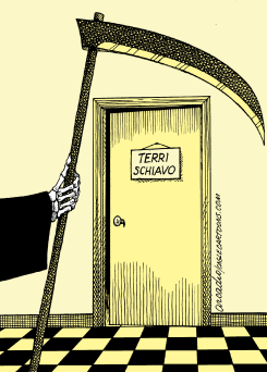 THE HOUR OF TERRI SCHIAVO  by Arcadio Esquivel