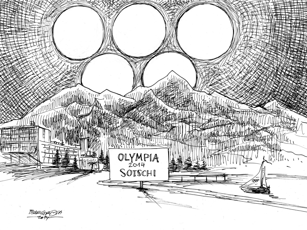  SUNRISE IN SOCHI by Petar Pismestrovic