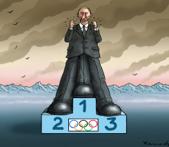 PUTIN IS THE WINNER by Marian Kamensky