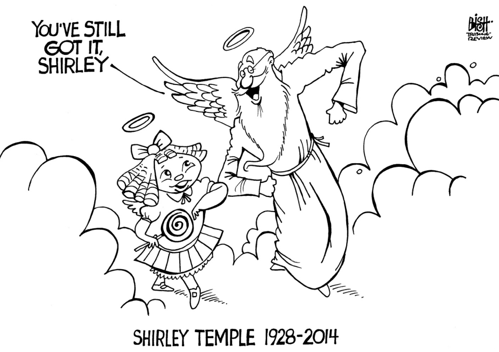 SHIRLEY TEMPLE, B/W