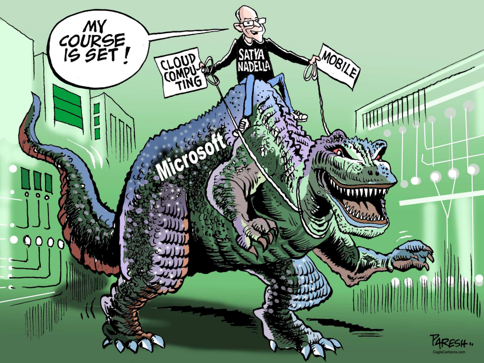  MICROSOFT NEW BOSS by Paresh Nath