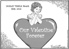 SHIRLEY TEMPLE BLACK by Bob Englehart