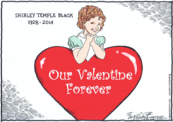 SHIRLEY TEMPLE BLACK by Bob Englehart