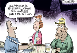 MICHAEL SAM by Joe Heller