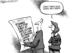 SHIRLEY TEMPLE BLACK by Nate Beeler