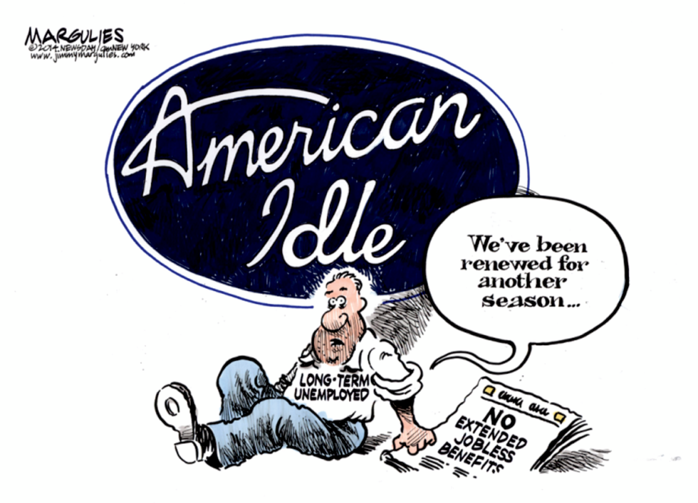 Long-term unemployed color