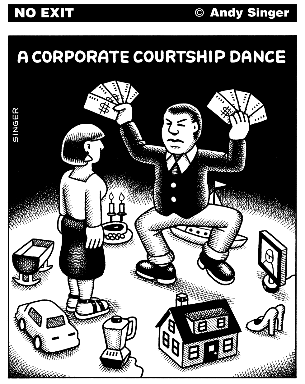  CORPORATE COURTSHIP DANCE by Andy Singer