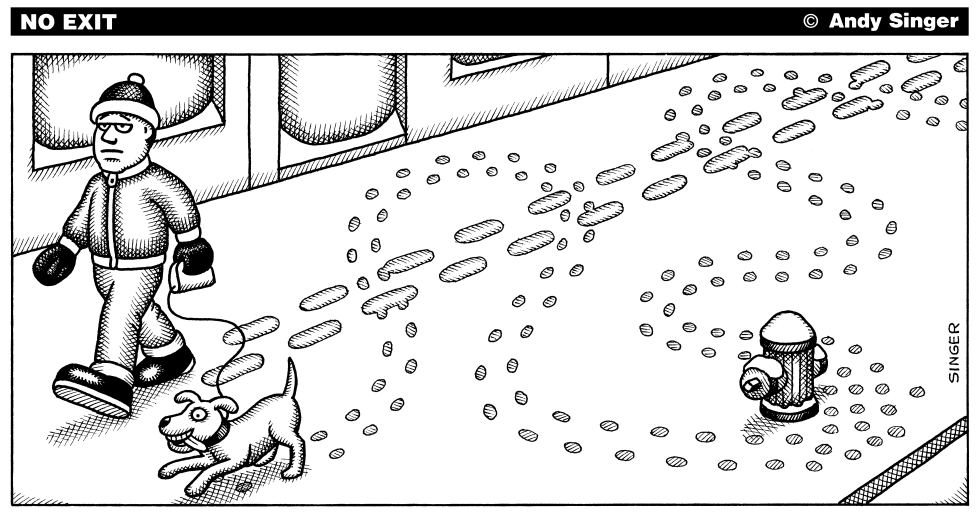 Footprints in the Snow