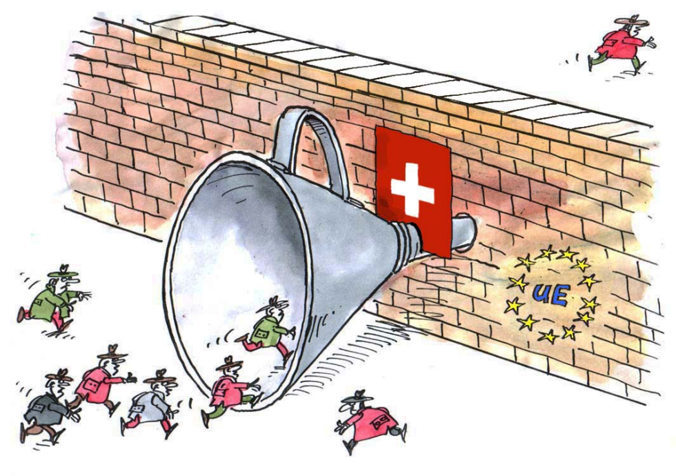  SWITZERLAND'S BORDERS by Pavel Constantin