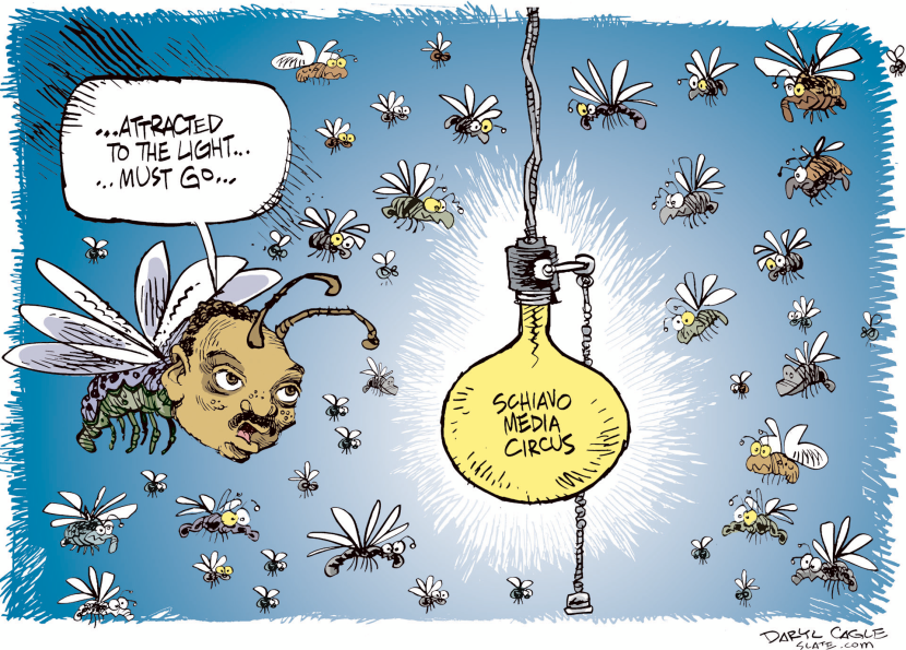 Jesse Jackson and Schiavo Color