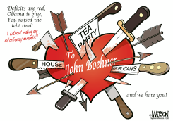 TEA PARTY VALENTINE TO HOUSE SPEAKER BOEHNER by R.J. Matson