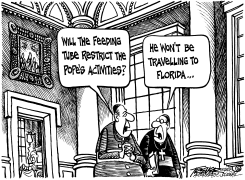 VATICAN FEEDING TUBE by John Trever