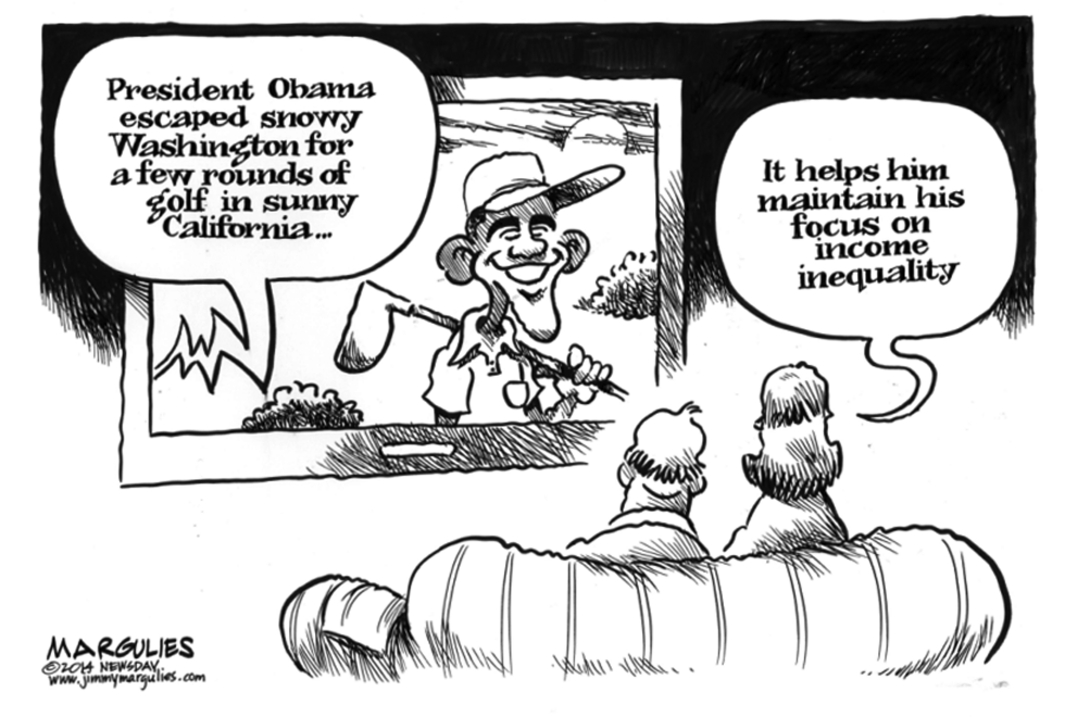 Obama golf vacation