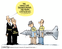 COMCAST TIME-WARNER MERGER  by John Cole