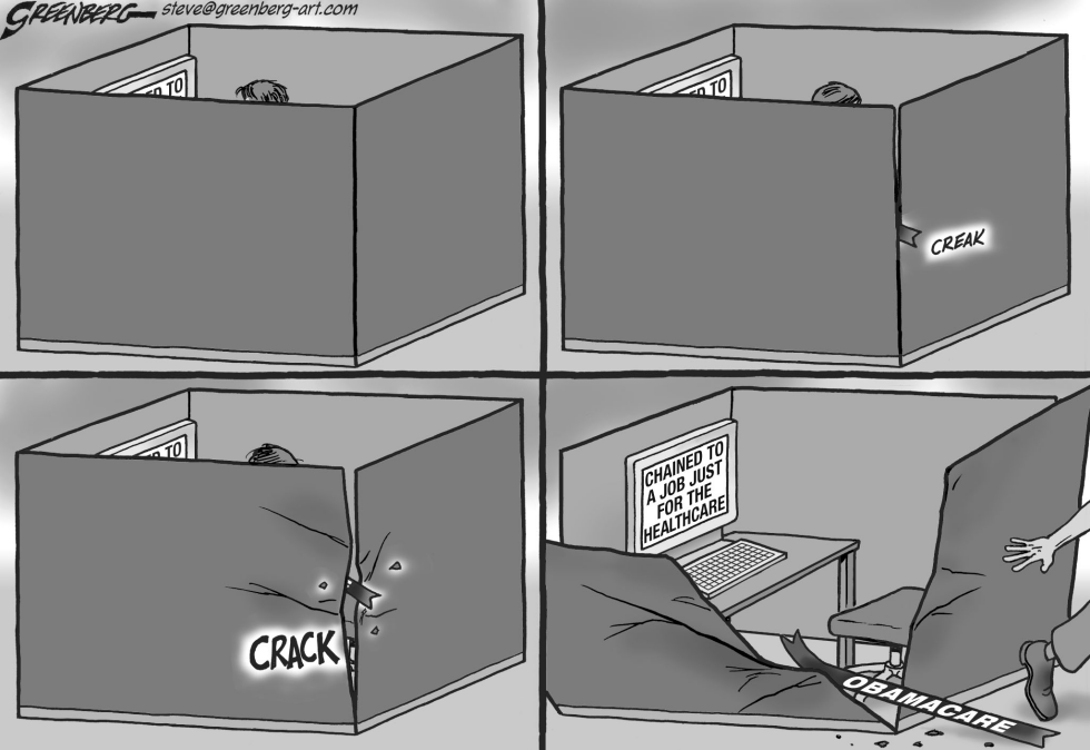 Cubicle breakout bw
