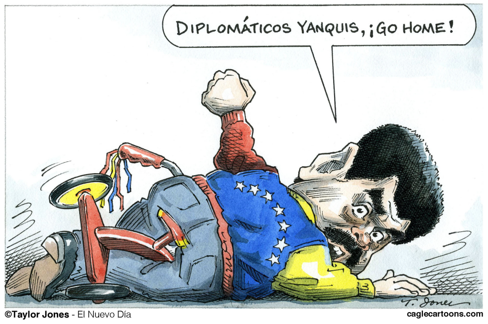 Venezuela expels diplomats - COLOR