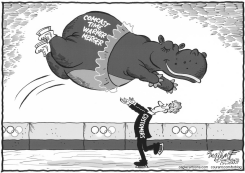COMCAST TIME WARNER CABLE MERGER by Bob Englehart