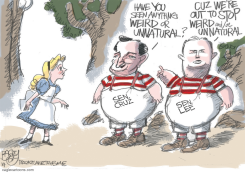 TED CRUZ AND MIKE LEE  by Pat Bagley