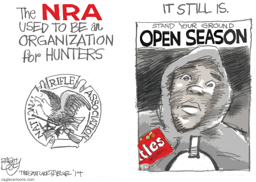  STAND YOUR GROUND by Pat Bagley