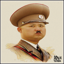 KIM JONG-UNM  by Terry Mosher