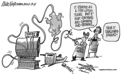 COMCAST MERGER by Mike Keefe