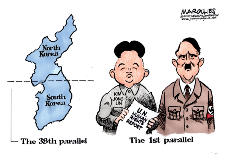 38th parallel cartoon