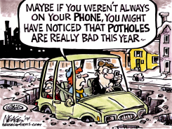 POTHOLES by Steve Nease