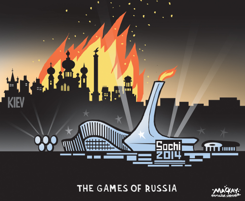 THE GAMES OF RUSSIA by Graeme MacKay