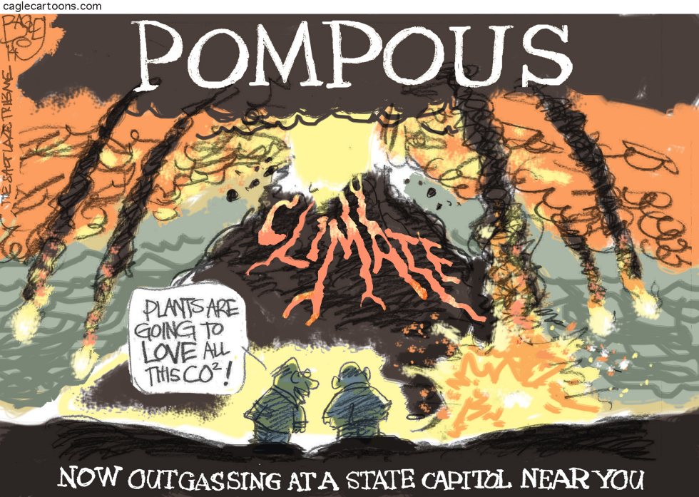  POMPOUS AND GASSY STATE GOVERNMENTS by Pat Bagley