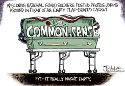 MILITARY COFFIN by Joe Heller