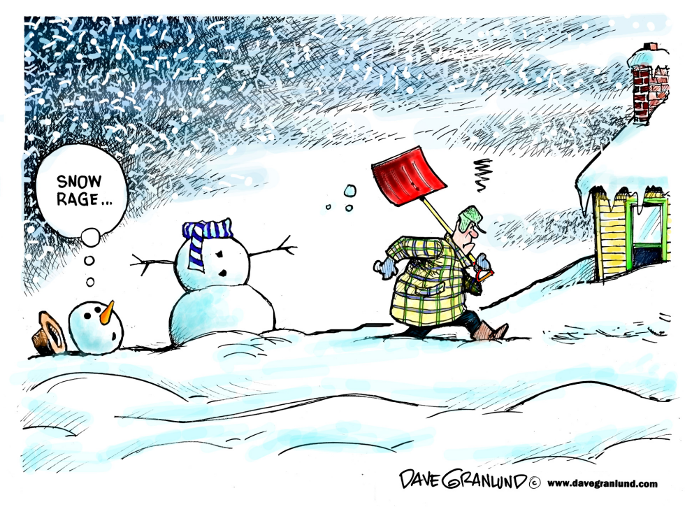 Snow rage