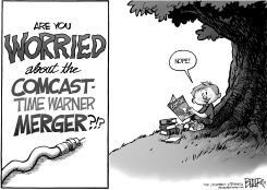 COMCAST MERGER by Nate Beeler